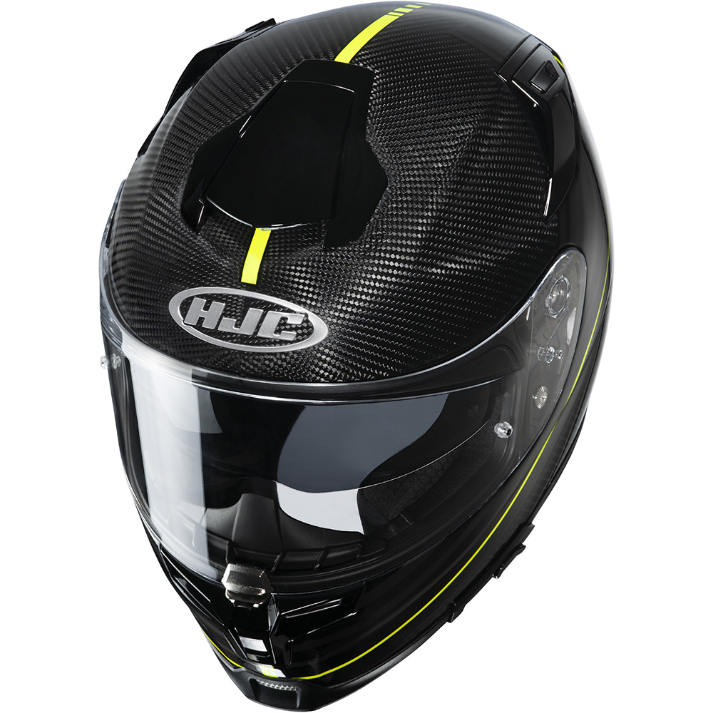 HJC - Casque RPHA 70 Carbon Artan MC4H / Noir / Jaune fluo