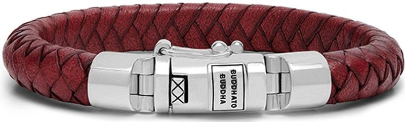 BUDDHA TO BUDDHA - 180RD - Ben Small Leather - Armband - Rood - Armband-lengte 19 cm