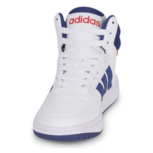 Adidas Sportswear - HOOPS MID 3.0 K - Blanc / Bleu / Rouge