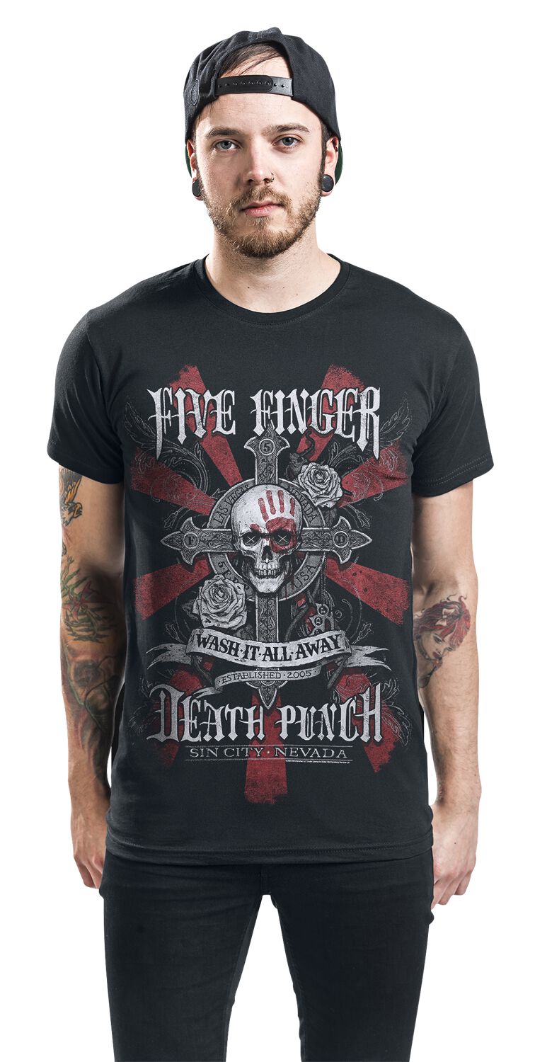 WashIt Away | Five Finger Death Punch T-Shirt Manches courtes