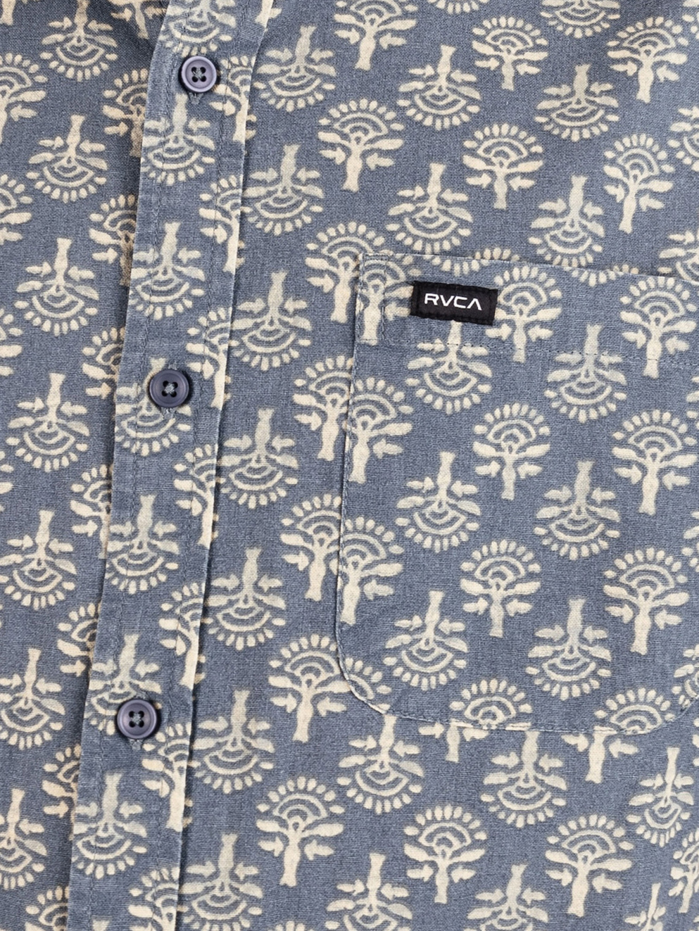 RVCA Vacationist Shirt indigo