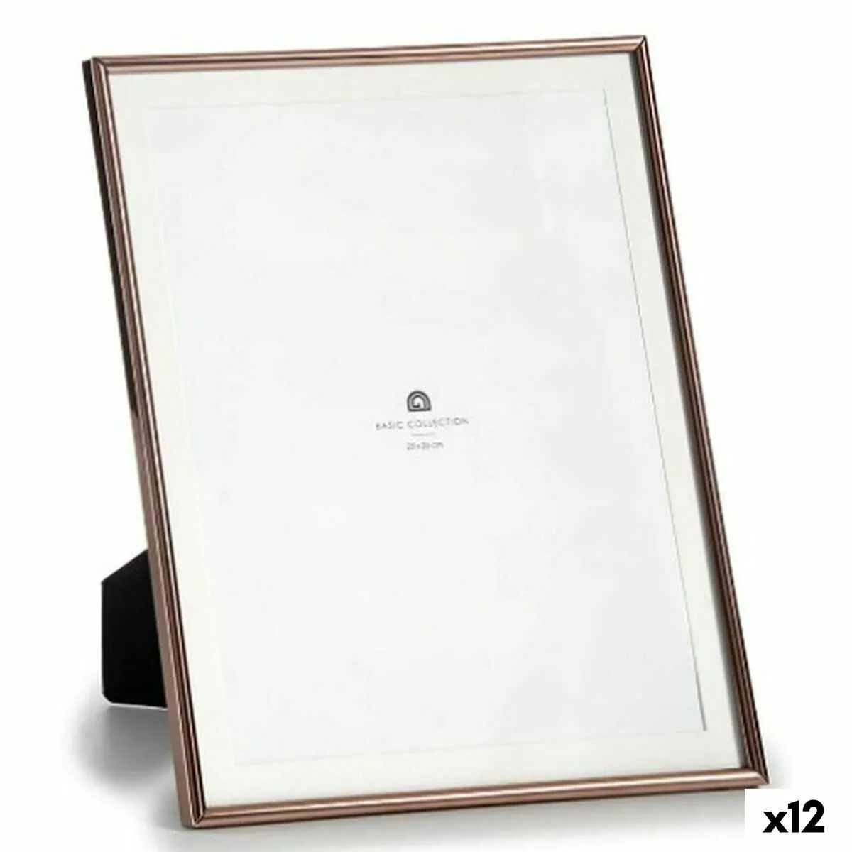 Gift Decor Cuivre Verre Acier - 23x28x15 cm