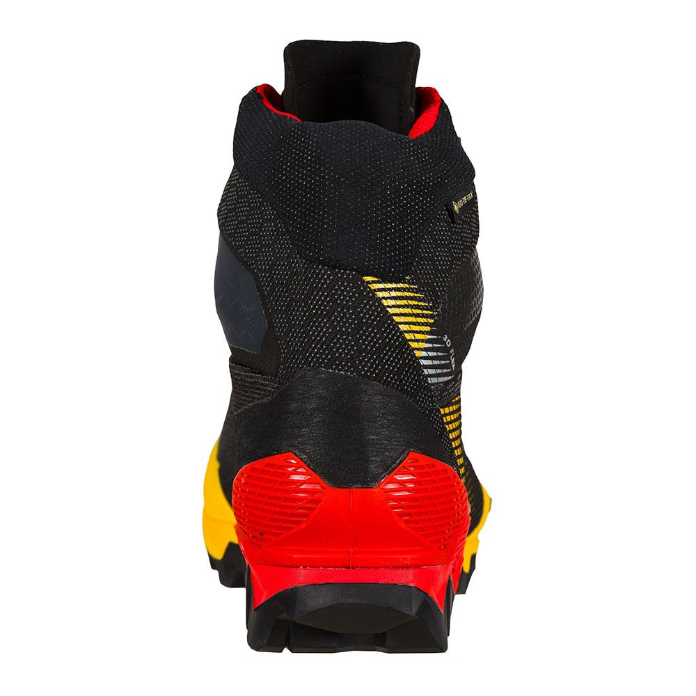La Sportiva AEQUILIBRIUM ST GTX - Chaussures alpinisme Homme black/yellow