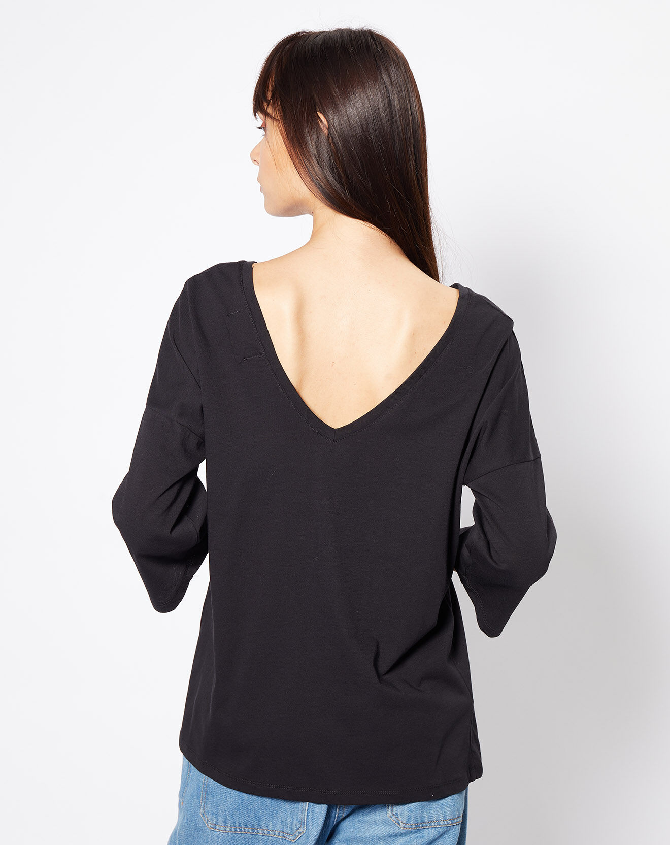 Maison Anje T-Shirt 100% Coton Bio Dary O noir