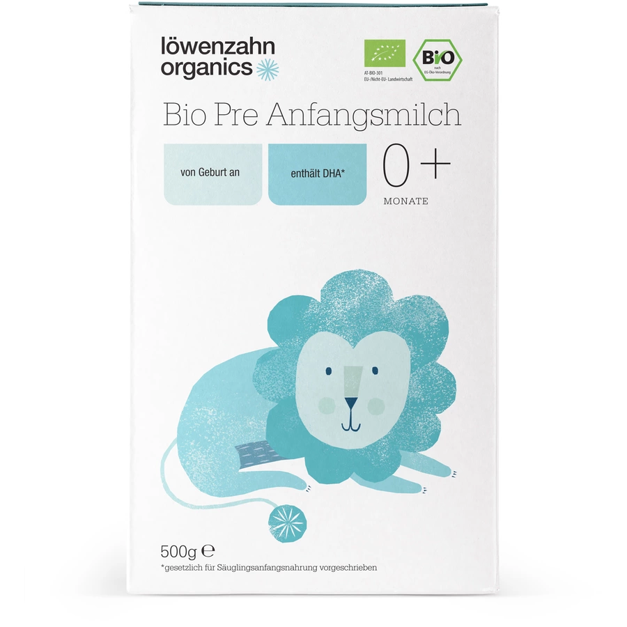 löwenzahn organics Anfangsnahrung Pre 500 g ab der Geburt
