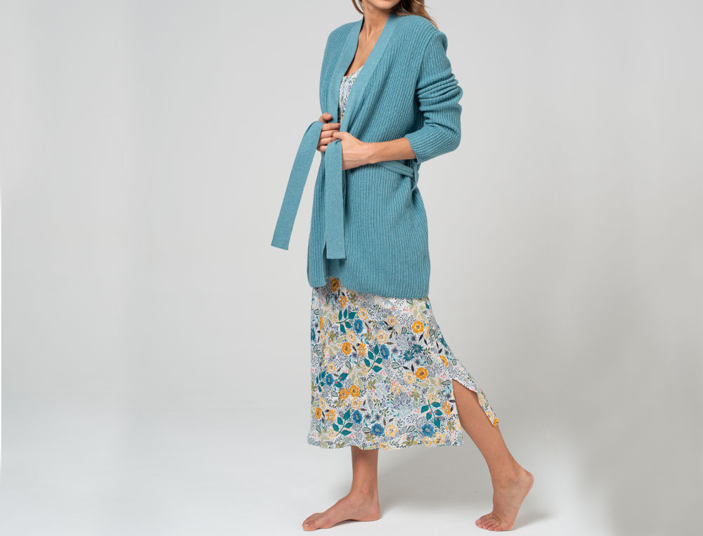 Gilet femme-Fleurs de Tiaré