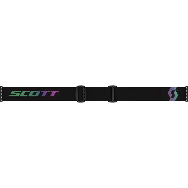 Masque de ski SCOTT REACT AMP PRO BLACK/AURORA GREEN / AMP PRO WHITE CHROME