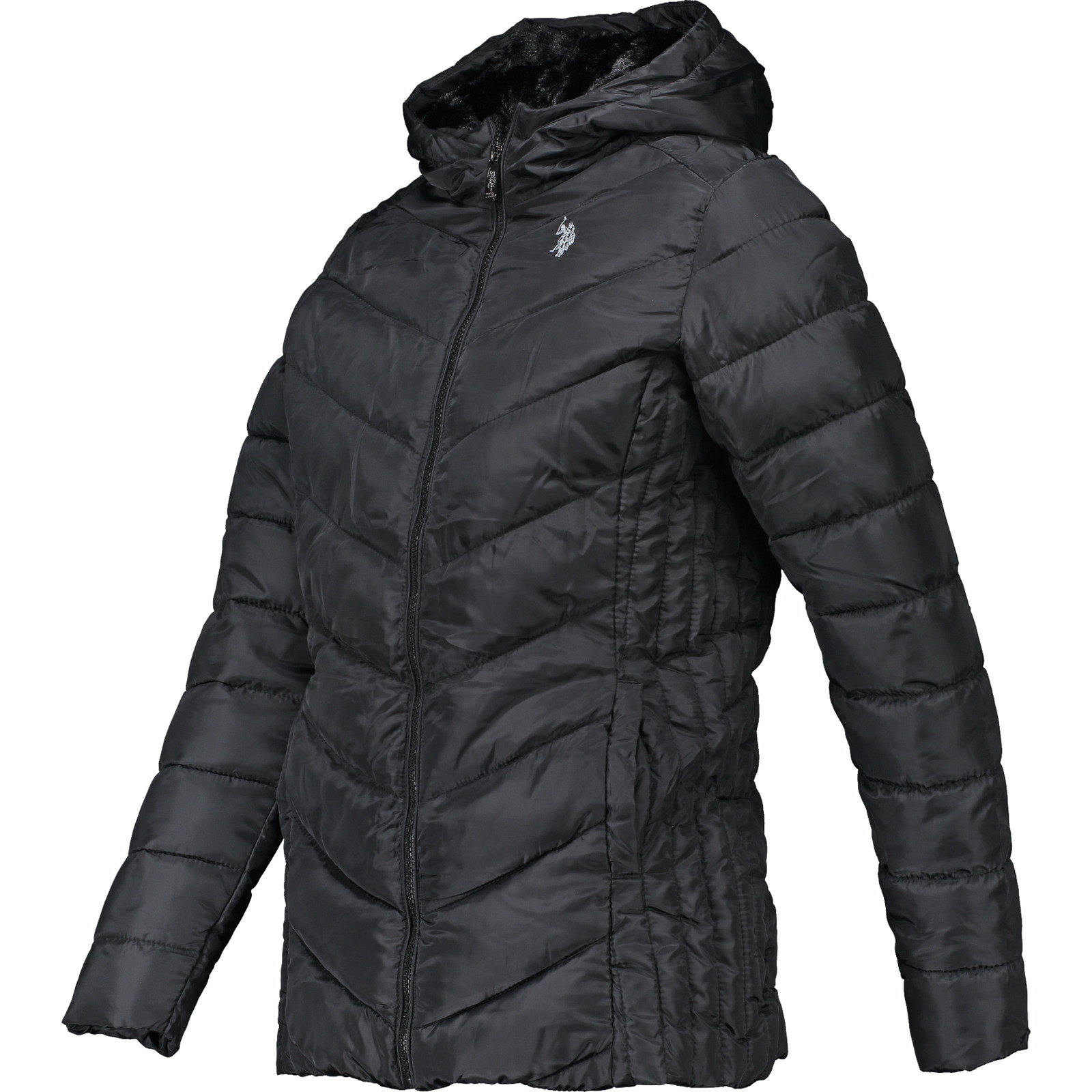 U.S. Polo Damen-Parka Ka S, olive