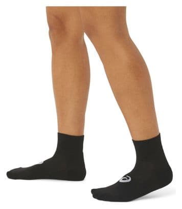 Chaussettes x6 Asics Quarter Noir Unisex