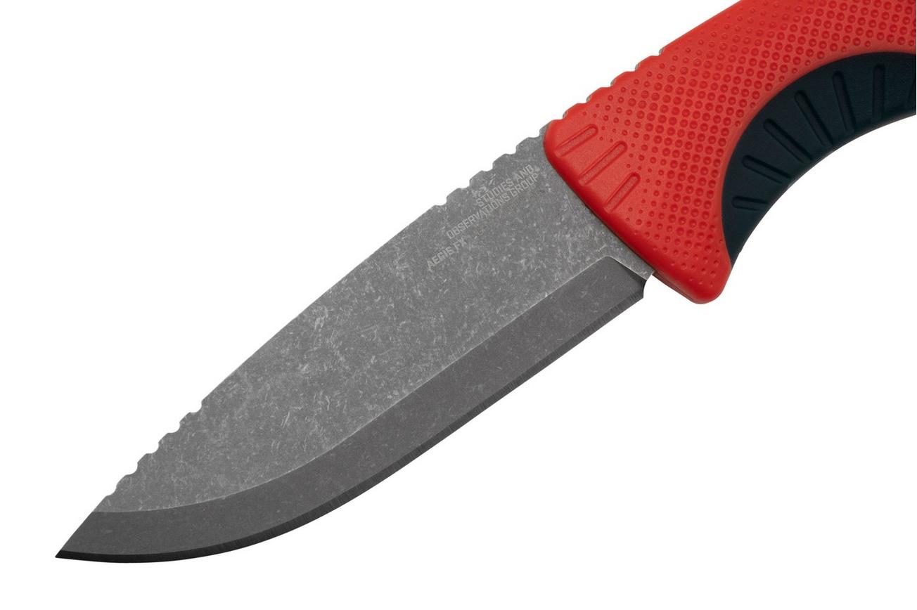 SOG Aegis FX 17-41-03-41 Rescue Red Indigo, vaststaand mes