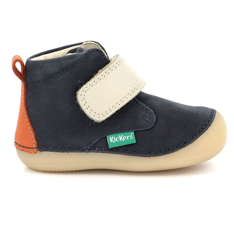 Kickers Kickers Sabio Marine Beige Orange