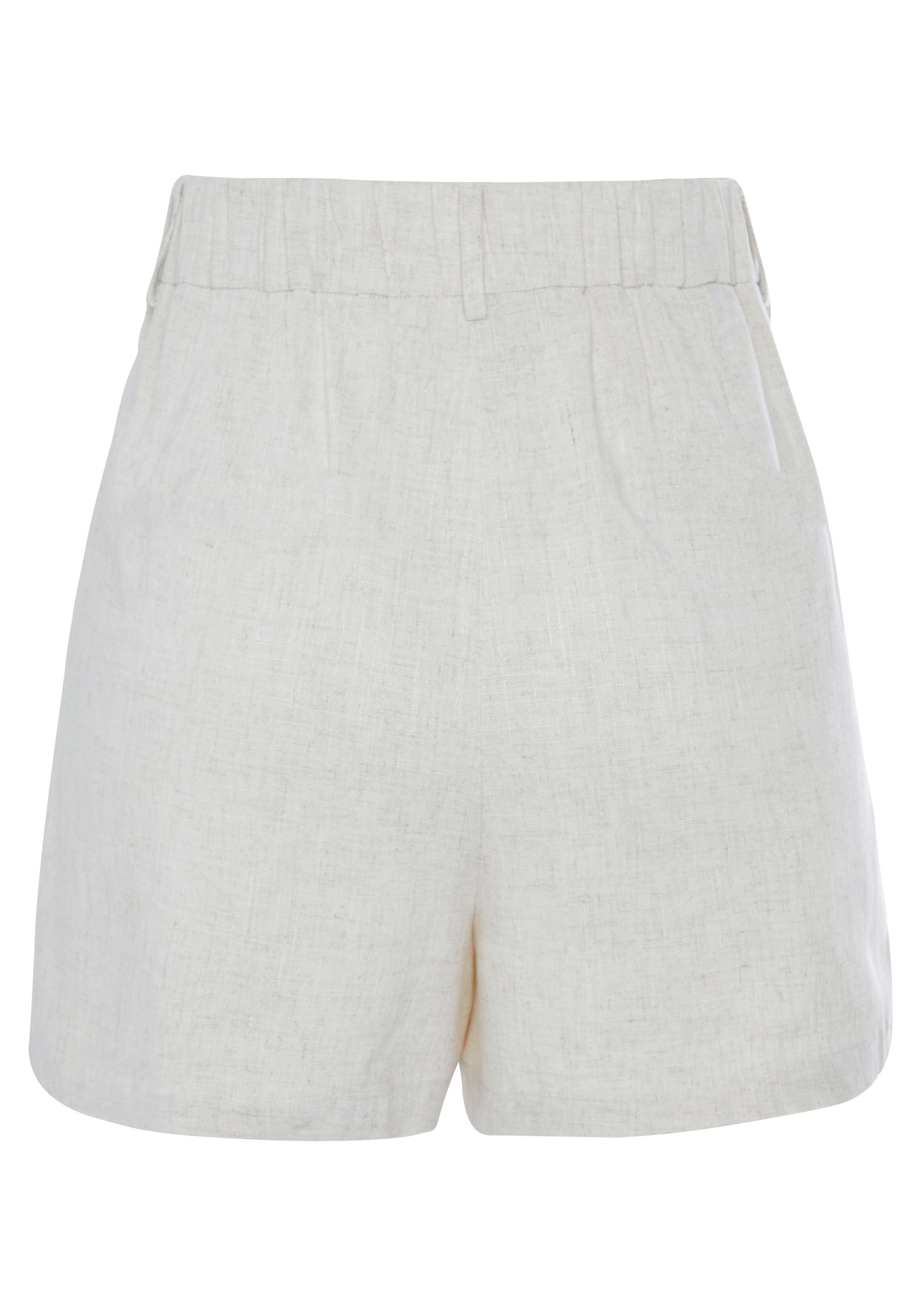 LASCANA Webshorts  mit Taschen, Leinenhose, Sommerhose mit Gürtelschlaufen, modisch