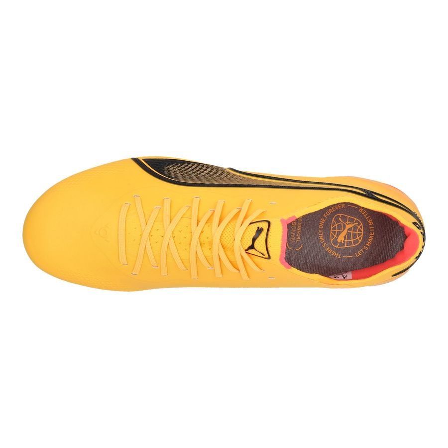 PUMA King Ultimate FG/AG Forever Faster - Sun Stream/Noir/Crépuscule Femme