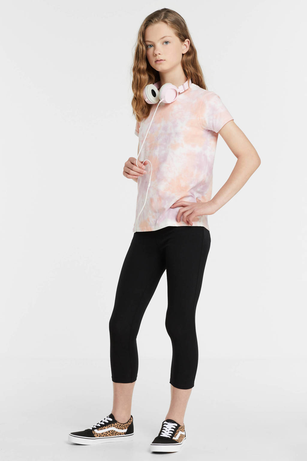 anytime cropped legging zwart