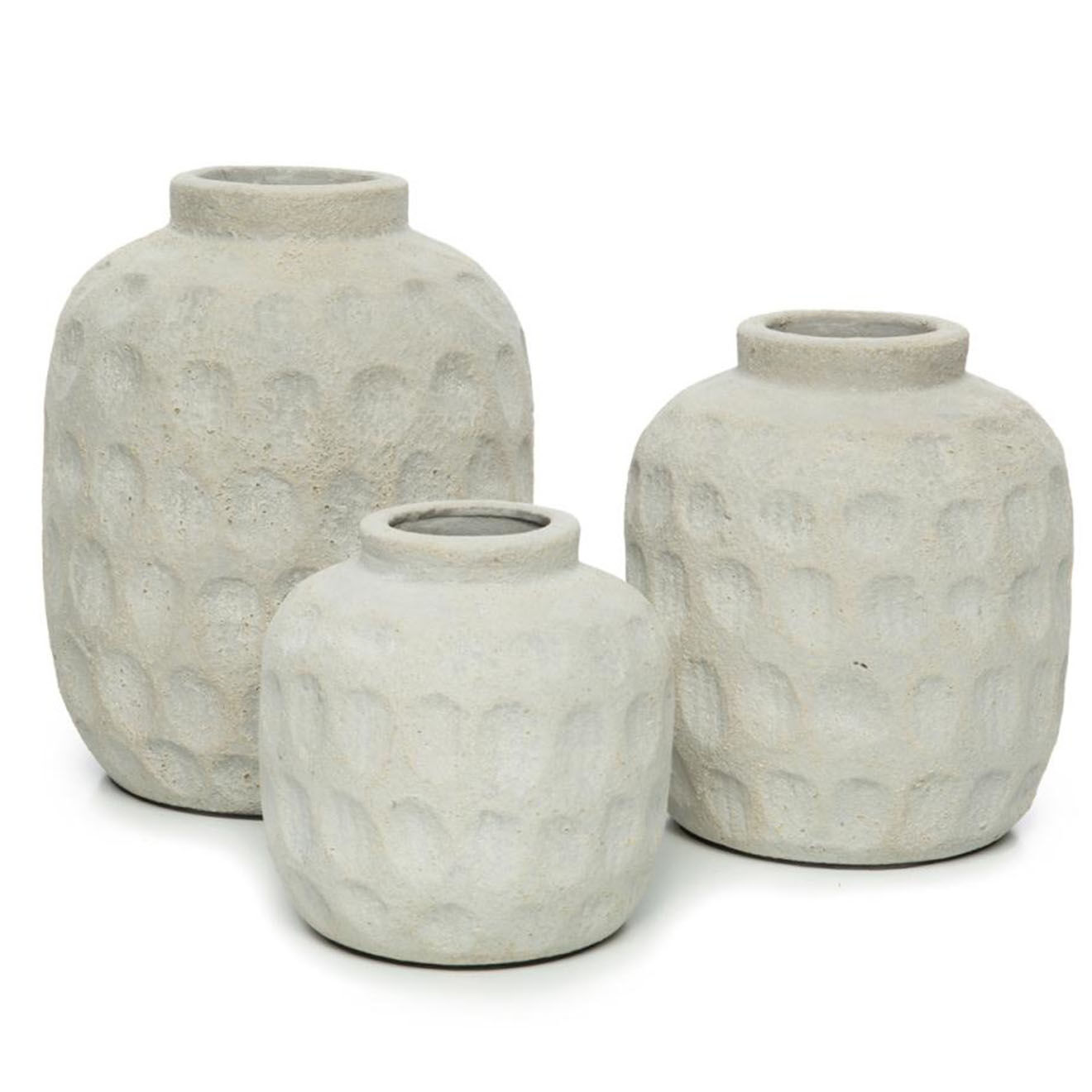 Bazar Bizar Vase Trendy S gris - D.14xH.14 cm