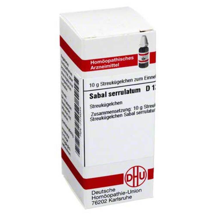 DHU Sabal serrulata D 12 Globuli, 10 g