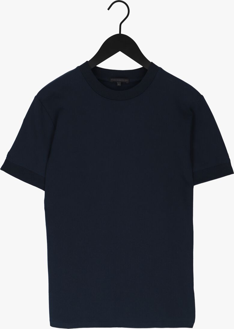 DRYKORN donkerblauwe drykorn t-shirt anton