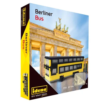 Idena Minibausteine Berliner Doppeldecker Bus, Schwierigkeitsgrad 4