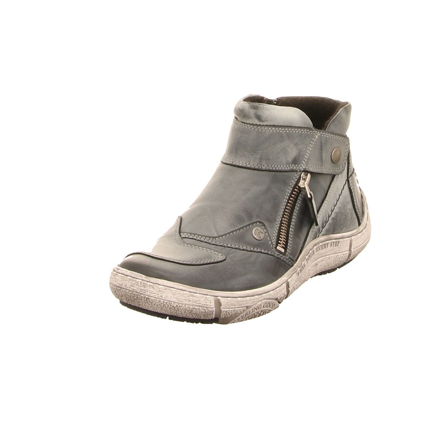 Krisbut Knöchelschuh grau