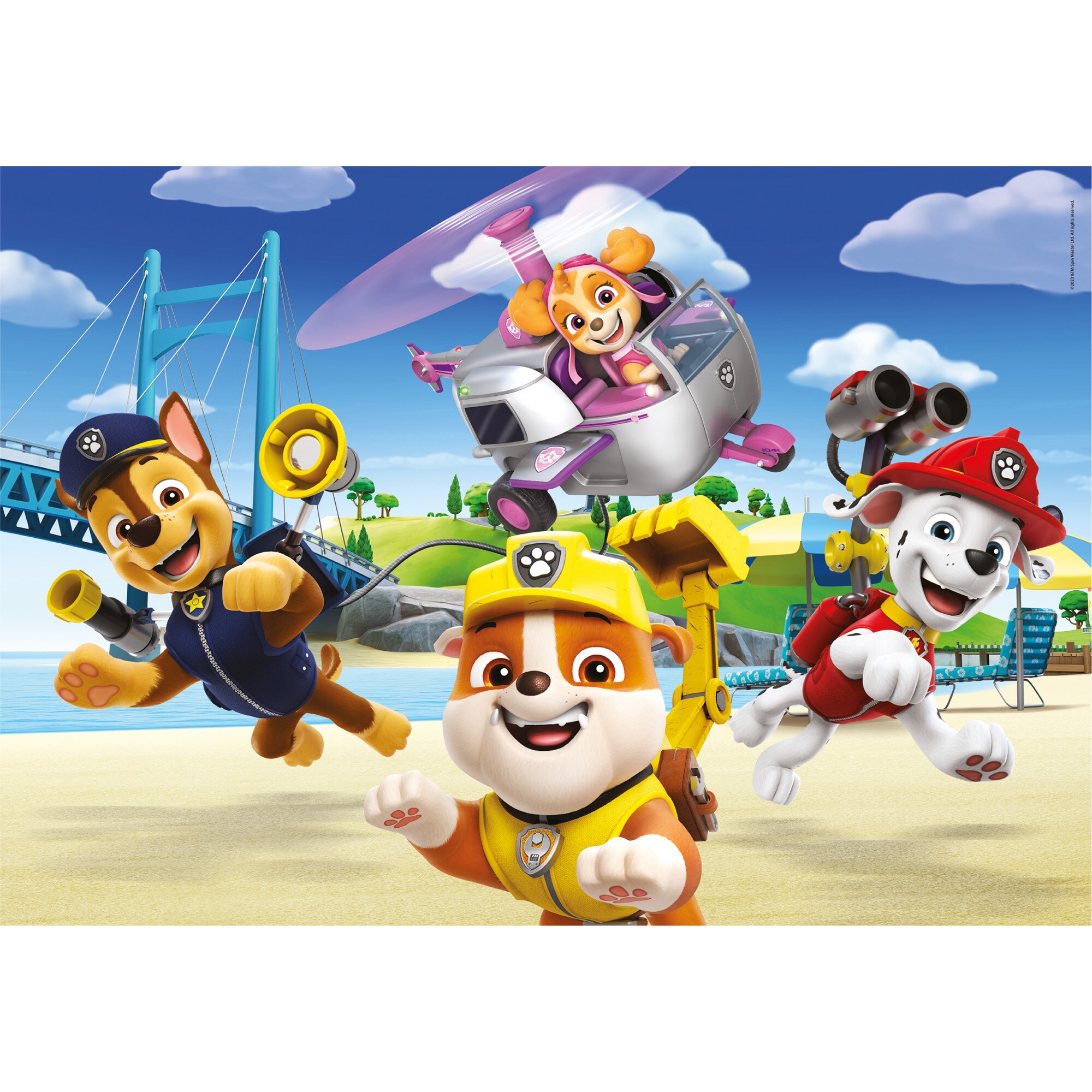 Clementoni Puzzle Supercolor - Paw Patrol