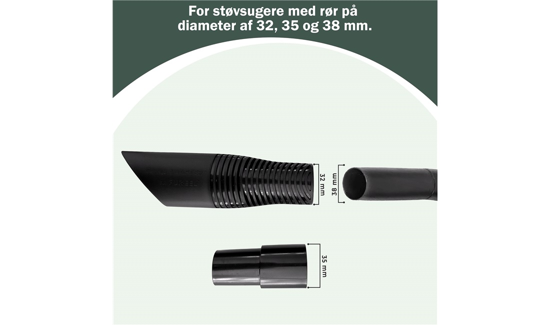 FUR-EEL FLEXI-SOFT Støvsugerhoved