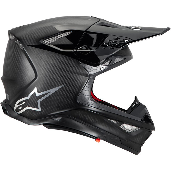 Alpinestars - Casque Supertech S-M10 Fame Noir / Carbone / Mat / Brillant