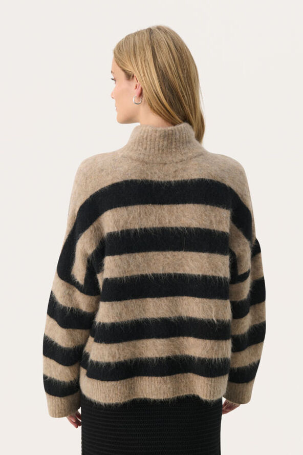 Part Two LiepaPW PU Mink melange stripe