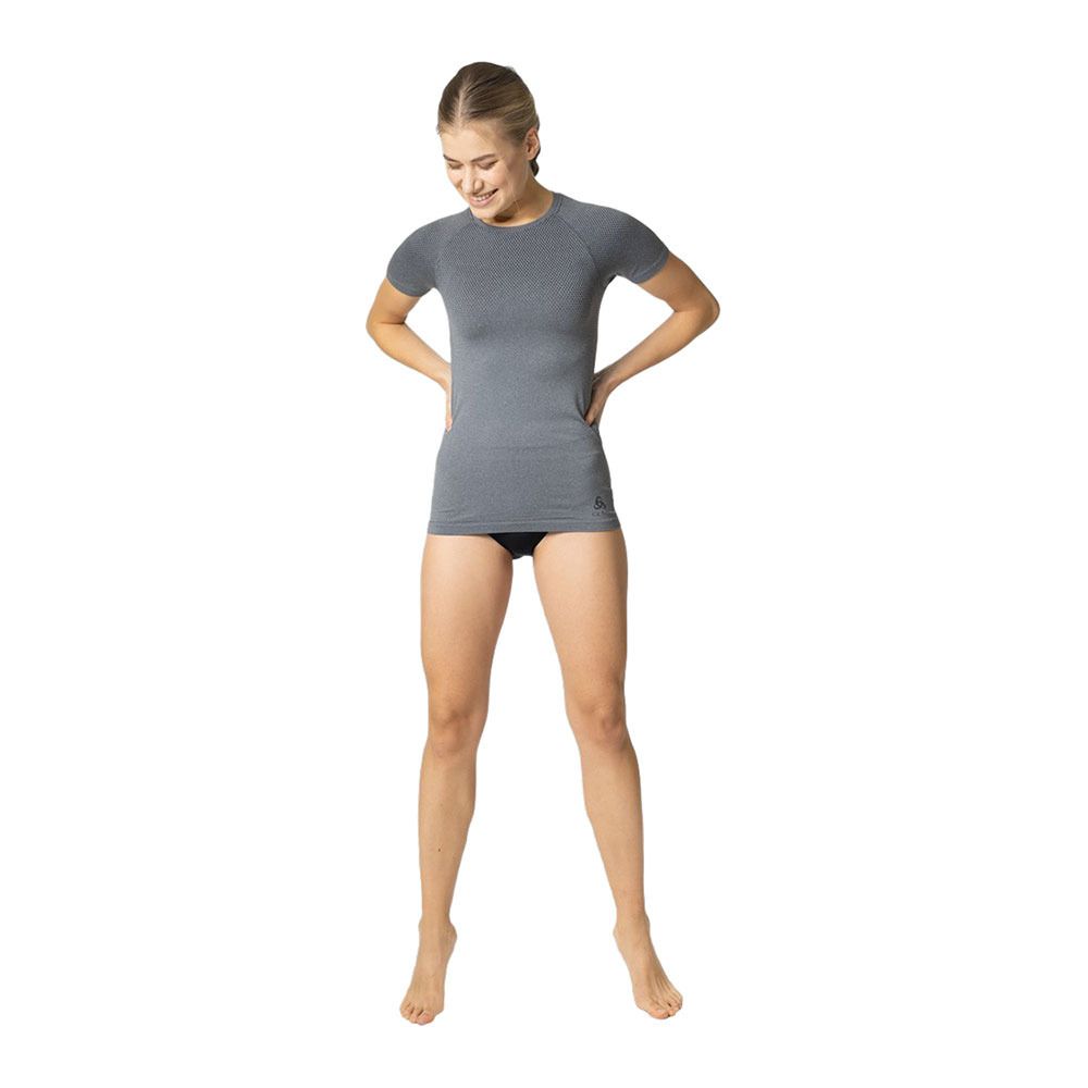 Odlo PERFORMANCE LIGHT ECO - Sous-couche Femme grey melange