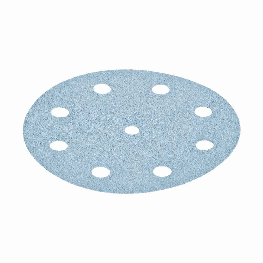 FESTOOL 125mm 1200G Granat Hook & Loop Sanding Disc - 50 Piece 497181