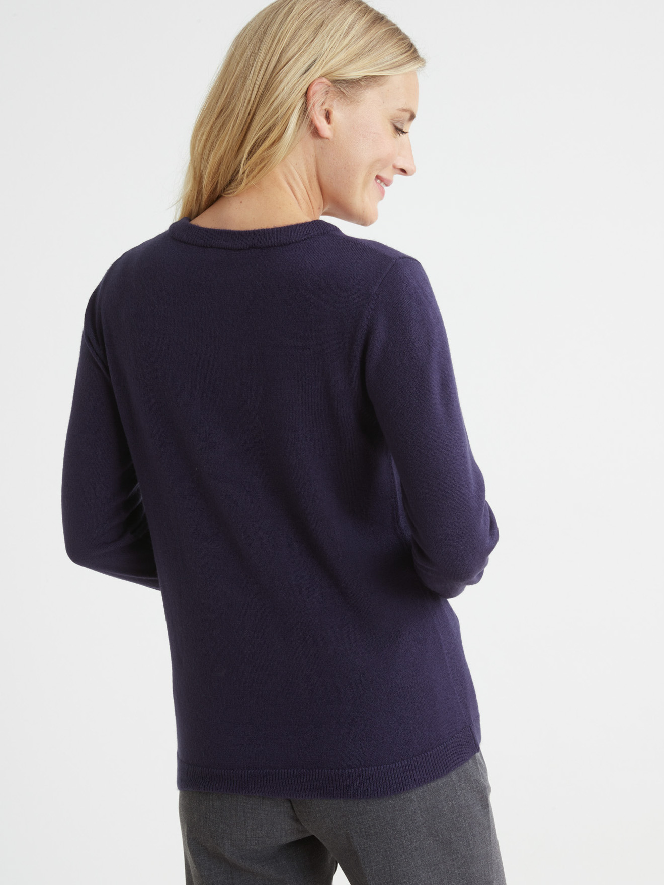 Pull toucher cachemire