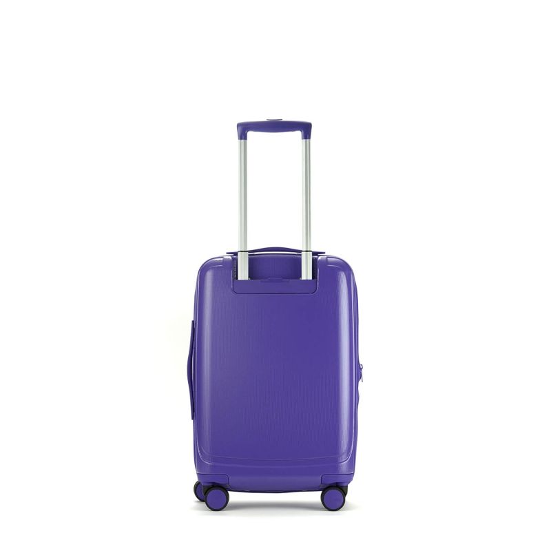 Valise cabine rigide Pure bright Extensible 55 cm Ultra violet