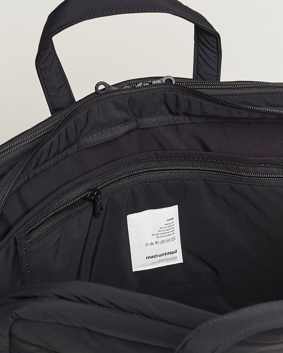 mazi untitled AM Bag 02 Nylon Briefcase Black