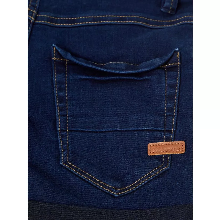 name it Boys Jeans Shorts Ryan dark blue denim
