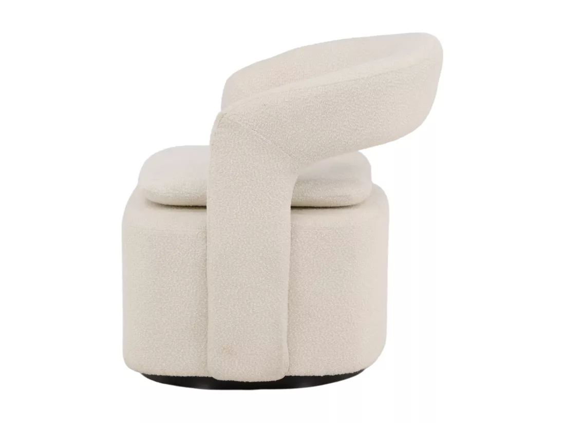 Fauteuil LAUREL AC 1NOS 69x72x75 Blanc