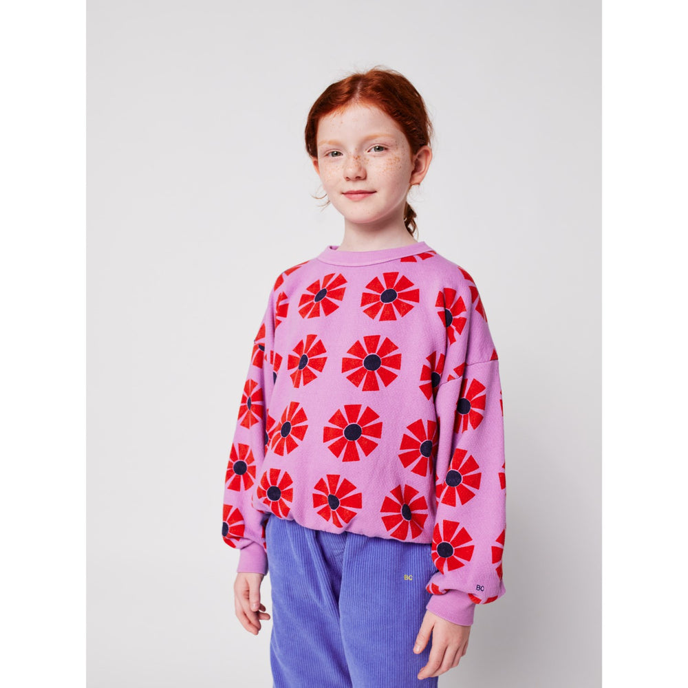 Køb Bobo Choses Purple Kaleidoscope All Over Sweatshirt