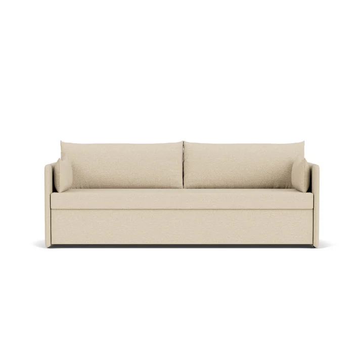 Audo - Offset Schlafsofa, 3-Sitzer, gold (Audo Bouclé 06)
