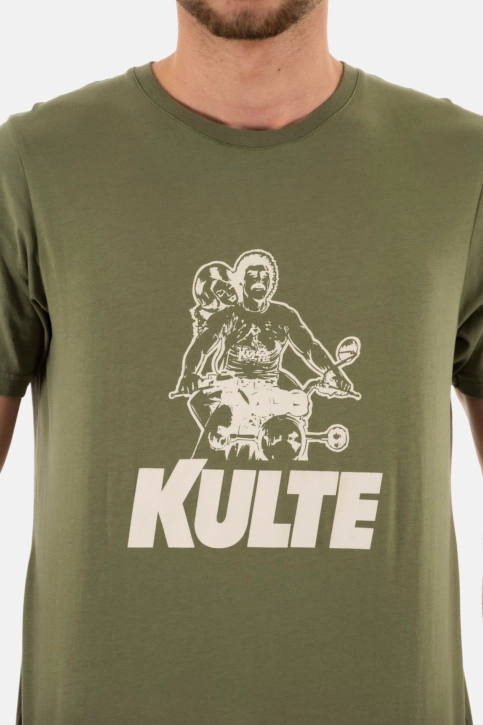 tee shirt kulte dominicien kaki