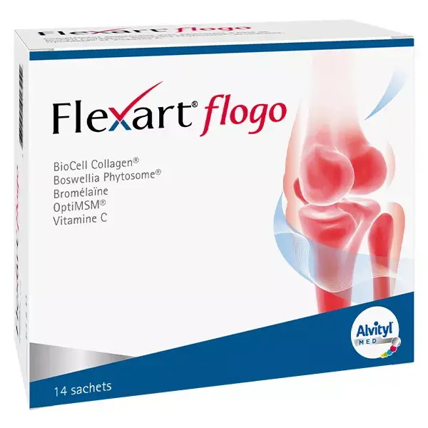 Pó Alvityl Flexart Flogo, 14 sachês