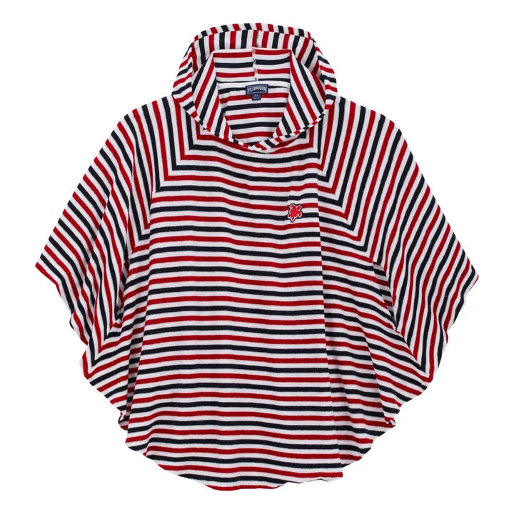 Vilebrequin Poncho Eponge Gizzy  | Rouge