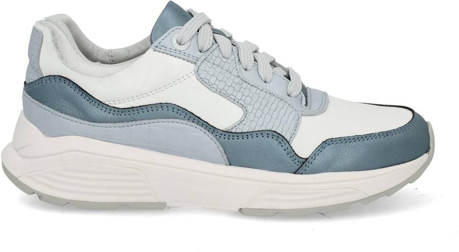 XSENSIBLE Lage Sneakers Dames Golden Gate Lady Maat: 41 Materiaal: Leer Kleur: Wit