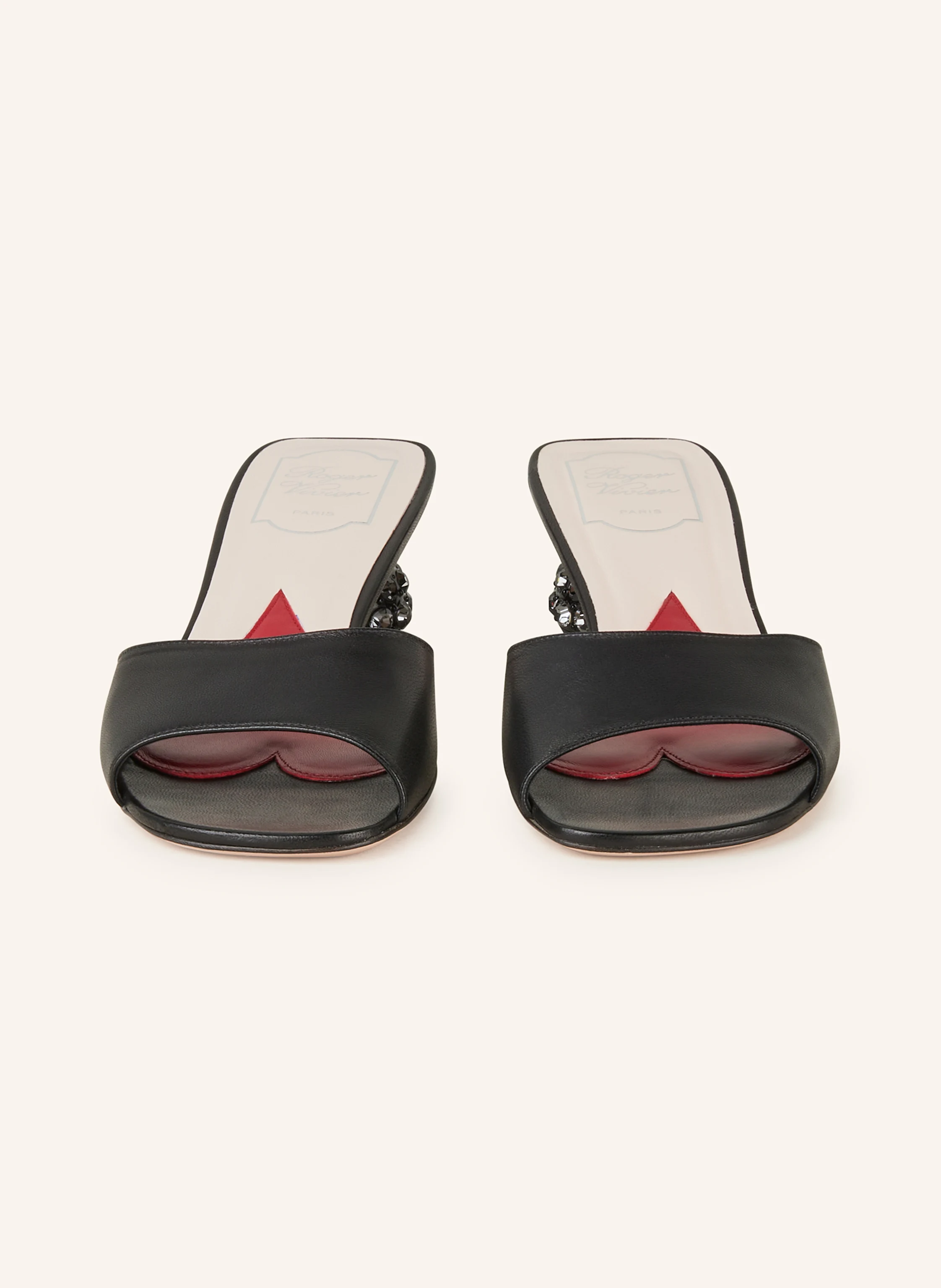 Roger Vivier Mules mit Schmucksteinen