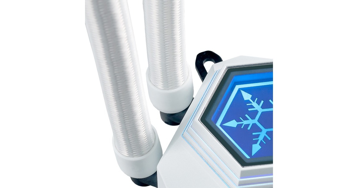 SilverStoneSST-PF360W-ARGB-V2 waterkoeling  (Wit, Incl. RGB controller)