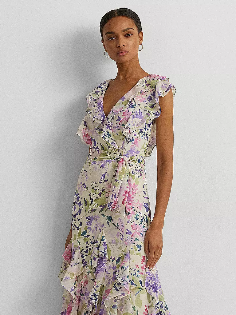 LAUREN RALPH LAUREN Abendkleid DARBILNE  creme