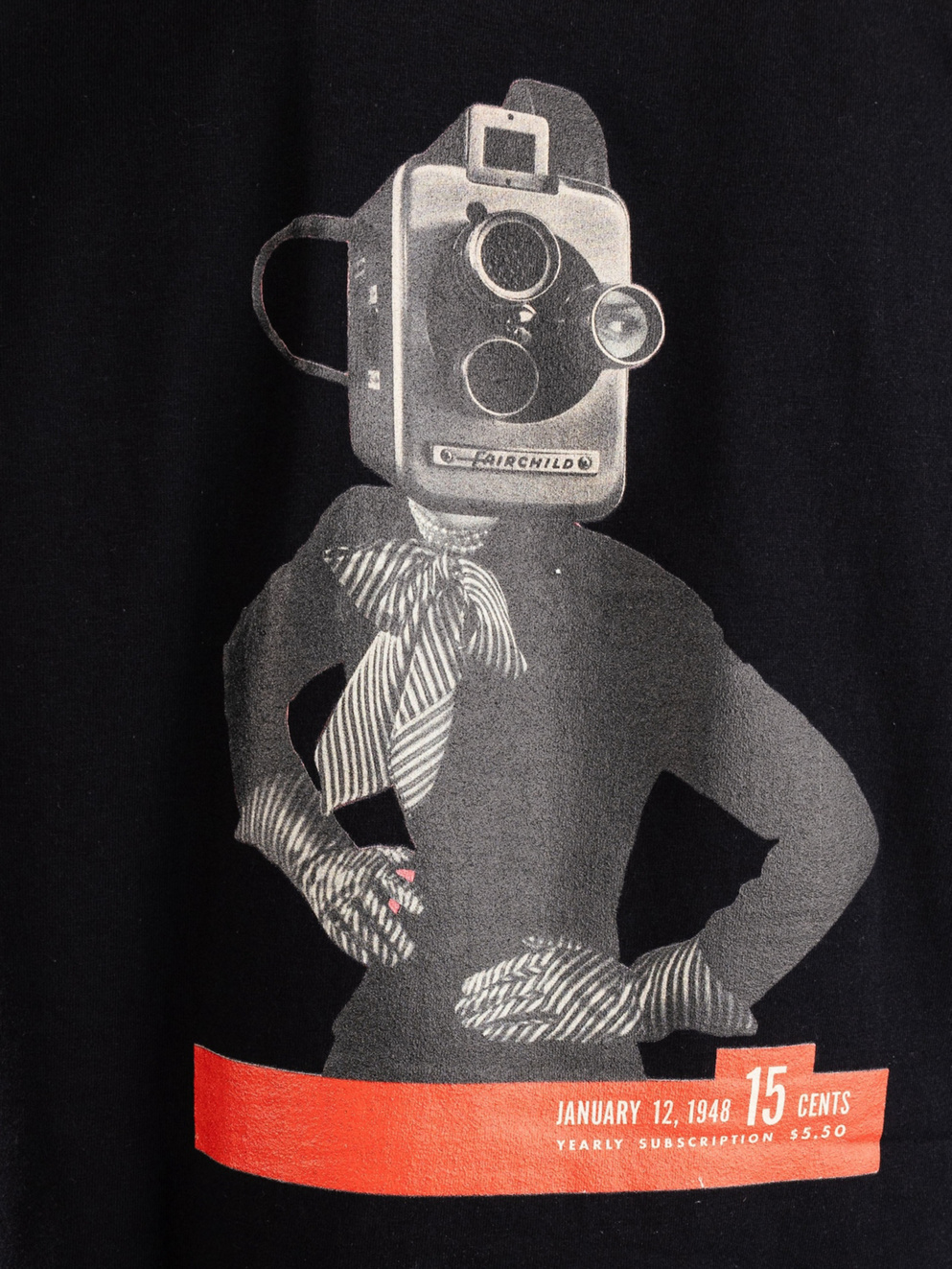 And Feelings Camera T-Shirt black