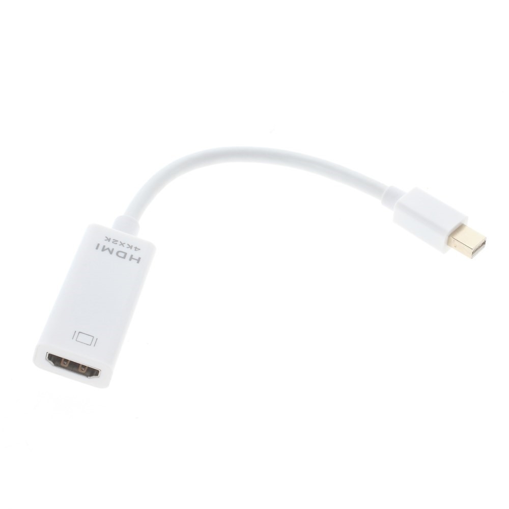 Mini DisplayPort MDP Thunderbolt auf 4K HDMI Konverter / Wandler - Apple MacBook / iMac - Weiss