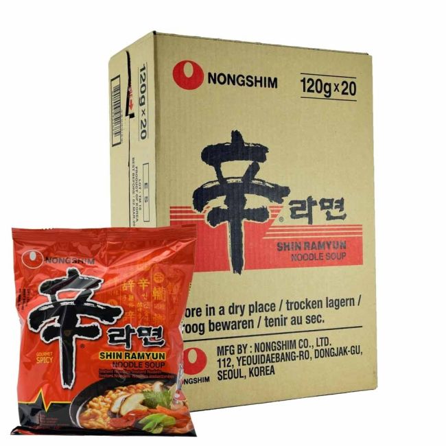 Nong Shim Shin Ramyun Noedels 20x120g