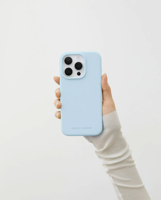 iPhone 17 MagSafe Silikon Hülle Case Recycled (IDSICMS-I2561-501) - Light Blue