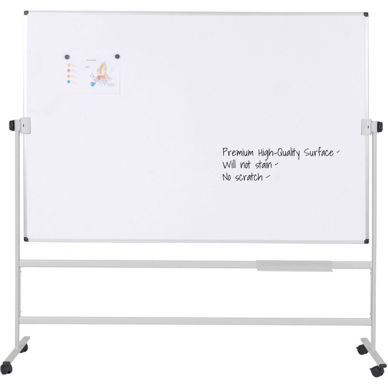 Tableau blanc laqué pivotant Maya 180 x 120 cm Bi-Office