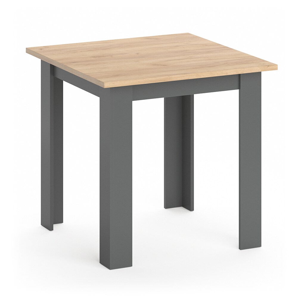 Vicco Esstisch Küchentisch Esszimmertisch 80x80 Kaffeetisch Goldkraft-Anthrazit