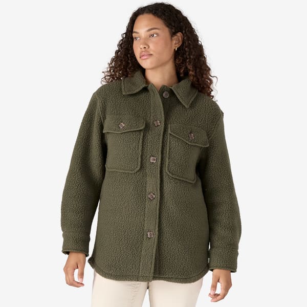 Chemise PATAGONIA W'S RETRO PILE SHACKET PINE NEEDLE GREEN